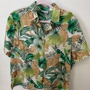 Vintage Bonworth Jungle Button-Up